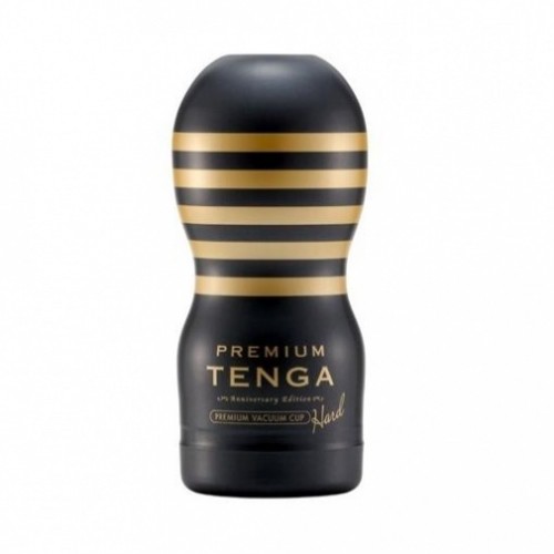 Tenga Premium 真空飛機杯 (黑色 - 刺激型)